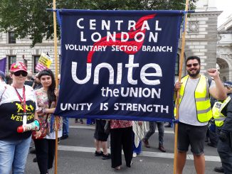 Central London voluntary sector branch banner