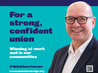 Steve Turner United Left GS candidate