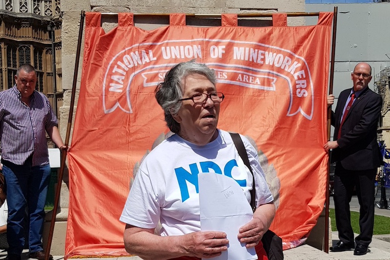 Dot Gibson former General Secretary of the National Pensioners Convention