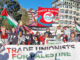 Head of trade union bloc on Palestine march
