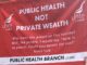 Public health - not private wealth