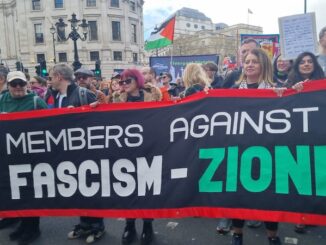 Unite members against racism and zionism