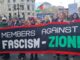 Unite members against racism and zionism